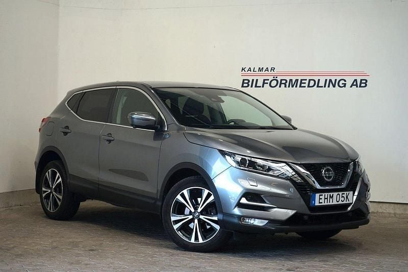 Grå Begagnad 2019 Nissan Qashqai 360º SUV | 199 500 kr (Marknadspris) - Bild 1/4