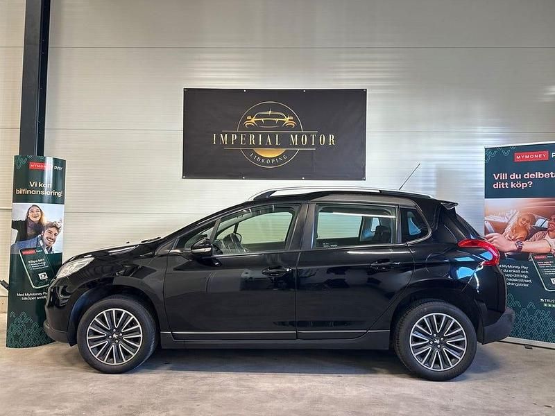 Svart Begagnad 2016 Peugeot 2008 SUV | 79 200 kr (Marknadspris) - Bild 1/4
