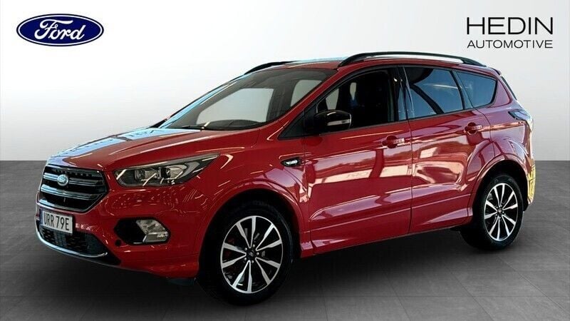 Röd (red) Begagnad 2019 Ford Kuga ST-Line SUV | 169 900 kr (Bra pris) - Bild 1/4