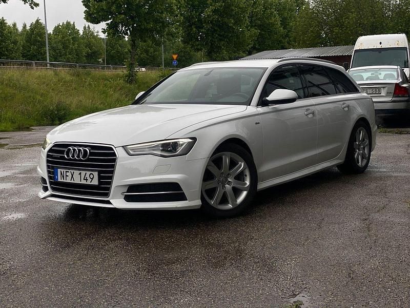 Begagnad Audi A6 Ambition 191 HK (140 kW) 2016 Vit Kombi
