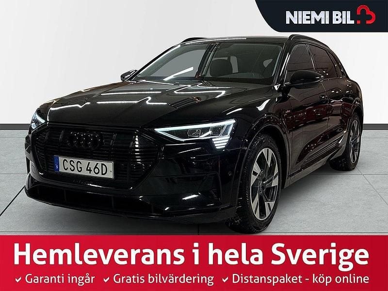 Svart Begagnad 2021 Audi e-tron SUV | 409 900 kr (Marknadspris) - Bild 1/3