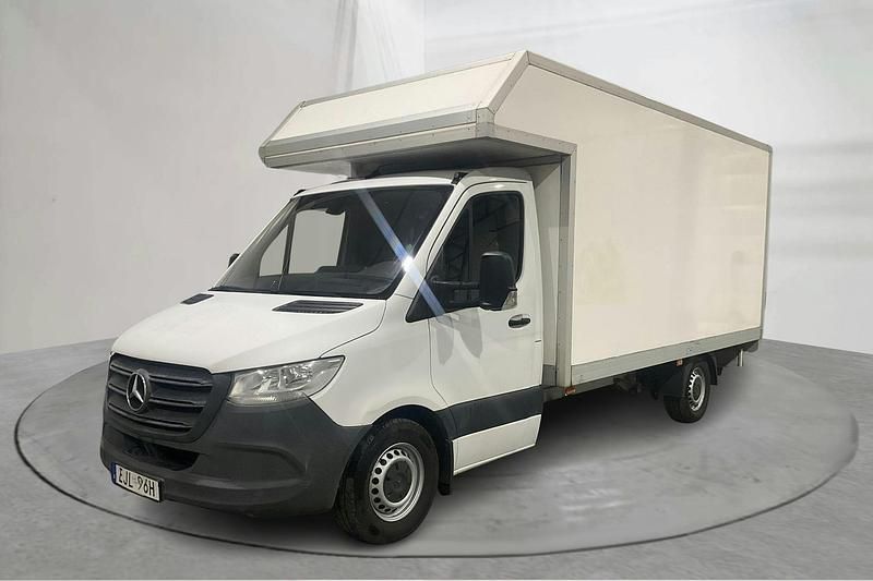 Vit Begagnad 2020 Mercedes Sprinter Van | 339 000 kr (Superpris) - Bild 1/4
