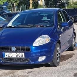 Blå Begagnad 2007 Fiat Grande Punto Dynamic Halvkombi | 24 000 kr - Bild 1/4