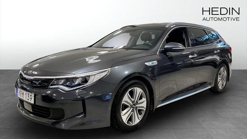 Begagnad Kia Optima Sport 205 HK (150 kW) 2018 Grå Kombi