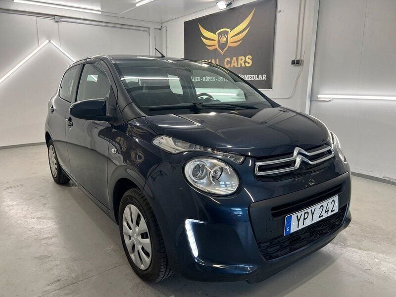 Blå Begagnad 2017 Citroën C1 Halvkombi | 99 990 kr (Marknadspris) - Bild 1/4