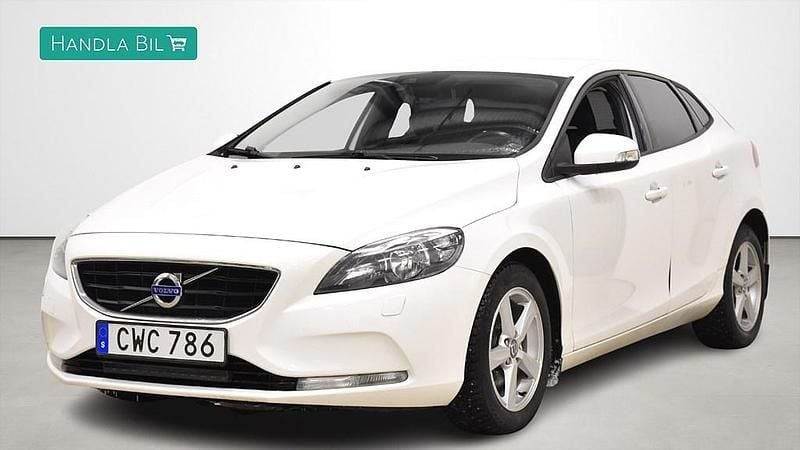 Begagnad Volvo V40 116 HK (85 kW) 2014 Vit Halvkombi
