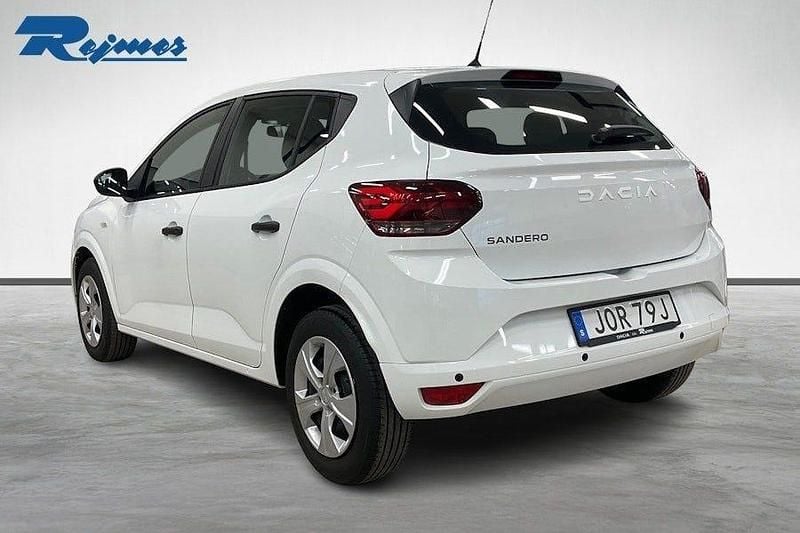 Begagnad Dacia Sandero Essentiel 91 HK (66 kW) 2022 Vit Halvkombi
