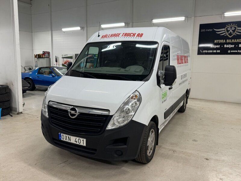 Vit Begagnad 2010 Opel Movano Van | 79 000 kr (Superpris) - Bild 1/4