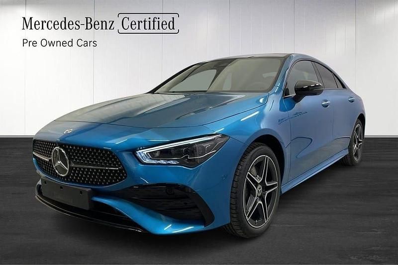 Blå Ny 2025 Mercedes E250 AMG Sportkupé | 552 500 kr - Bild 1/4