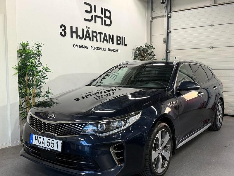 Blå Begagnad 2018 Kia Optima GT-Line Kombi | 174 900 kr (Marknadspris) - Bild 1/4