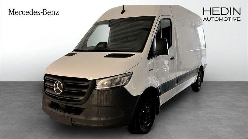 Vit (white) Begagnad 2024 Mercedes E-Sprinter Van | 1 077 640 kr - Bild 1/4