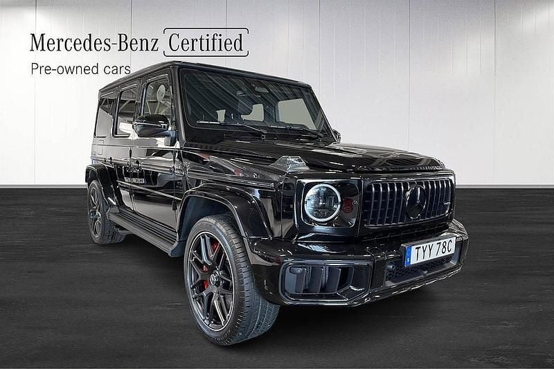 Svart Begagnad 2025 Mercedes G63 AMG AMG SUV | 2 449 000 kr - Bild 1/4