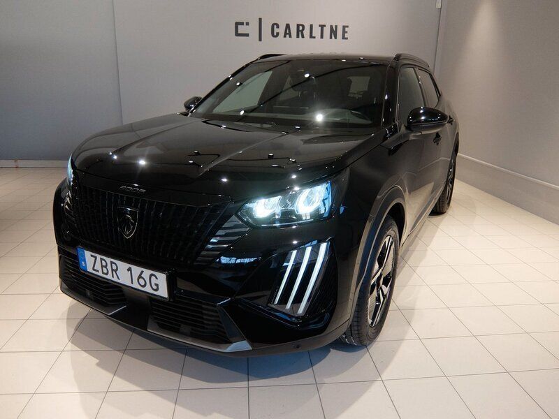 Svart Begagnad 2023 Peugeot 2008 Allure SUV | 258 000 kr (Marknadspris) - Bild 1/4