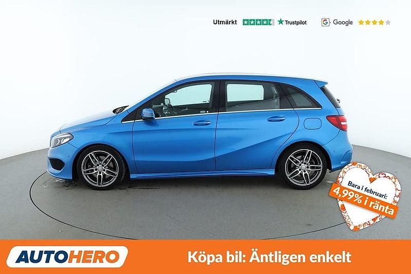 Begagnad Mercedes B220 AMG 186 HK (136 kW) 2016 Blå Minibuss