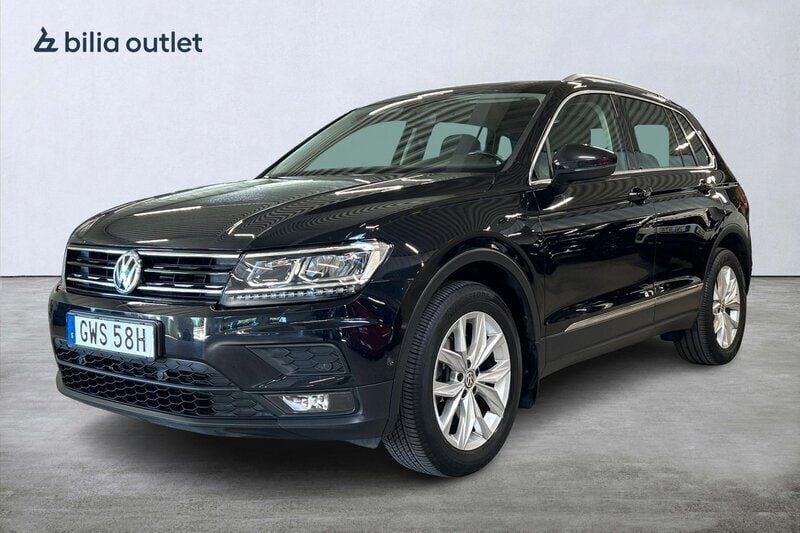 Svart Begagnad 2019 VW Tiguan SUV | 234 900 kr (Marknadspris) - Bild 1/3