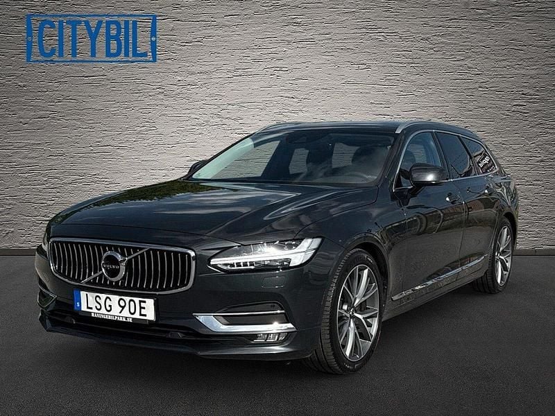 Grå Begagnad 2019 Volvo V90 Inscription Kombi | 329 900 kr (Lite dyr) - Bild 1/4