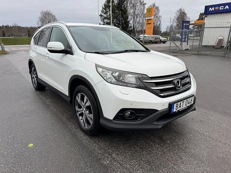 Vit Begagnad 2014 Honda CR-V SUV | 94 900 kr (Marknadspris) - Bild 1/4
