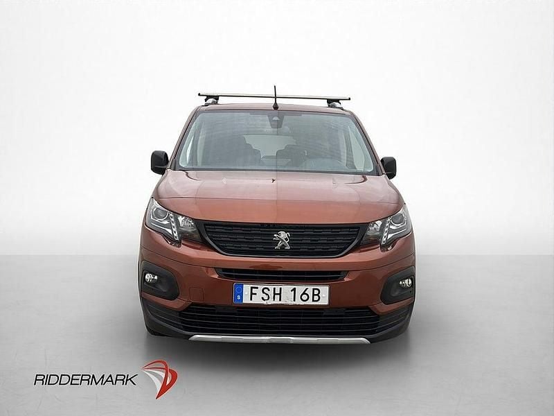 Begagnad Peugeot Rifter GT-line 131 HK (96 kW) 2019 Brun Minibuss