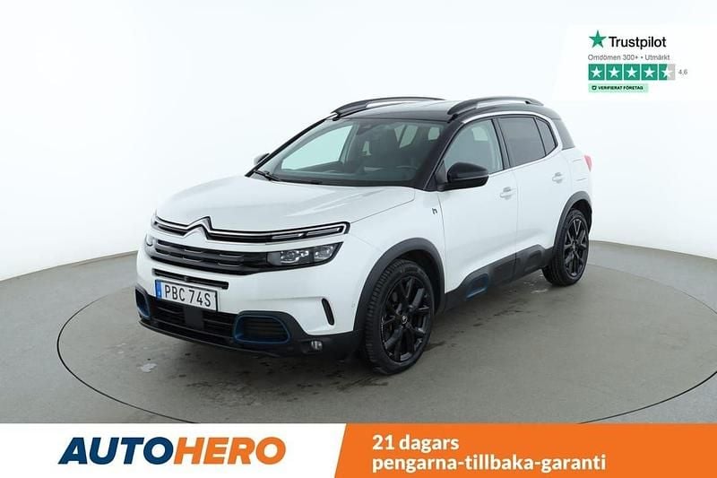 Vit Begagnad 2020 Citroën C5 Aircross Shine SUV | 192 000 kr (Bra pris) - Bild 1/4