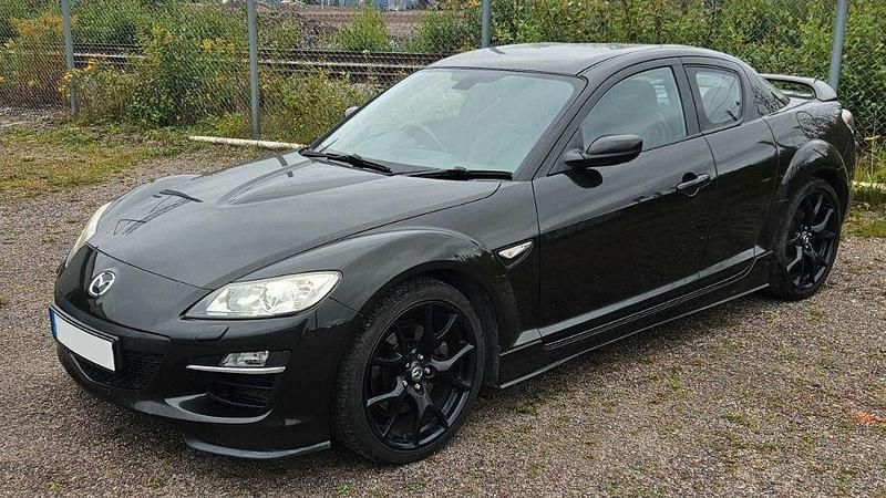 Svart Begagnad 2008 Mazda RX8 Halvkombi | 115 000 kr - Bild 1/4
