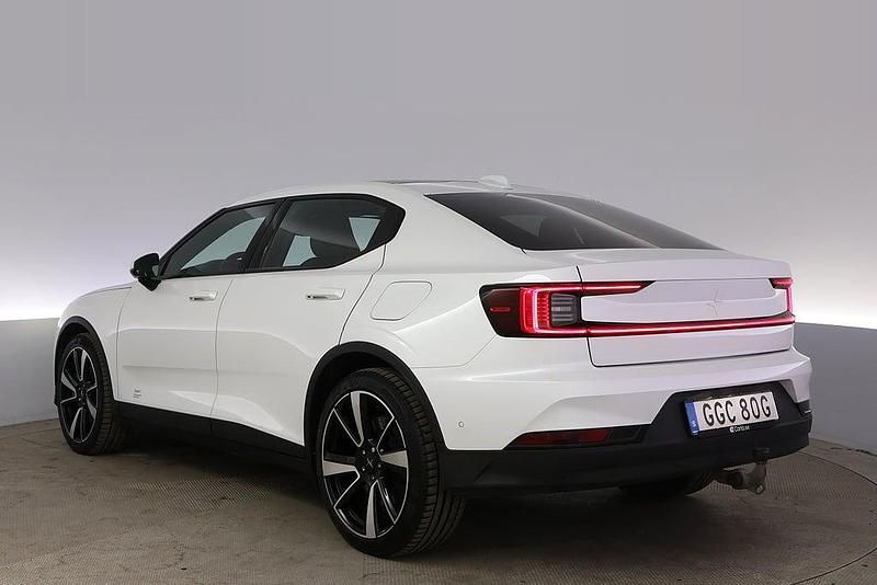 Begagnad Polestar 2 Pilot 309 kW (421 HK) 2020 Vit Halvkombi