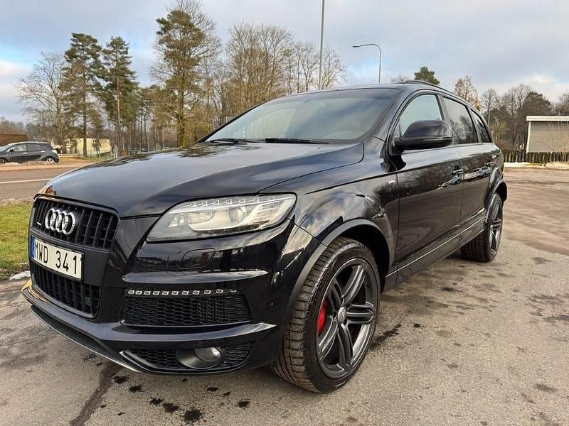 Svart Begagnad 2012 Audi Q7 S-Line SUV | 149 900 kr (Marknadspris) - Bild 1/4