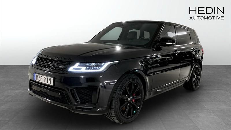 Svart (black) Begagnad 2019 Land Rover Range Rover Sport SUV | 580 000 kr - Bild 1/4