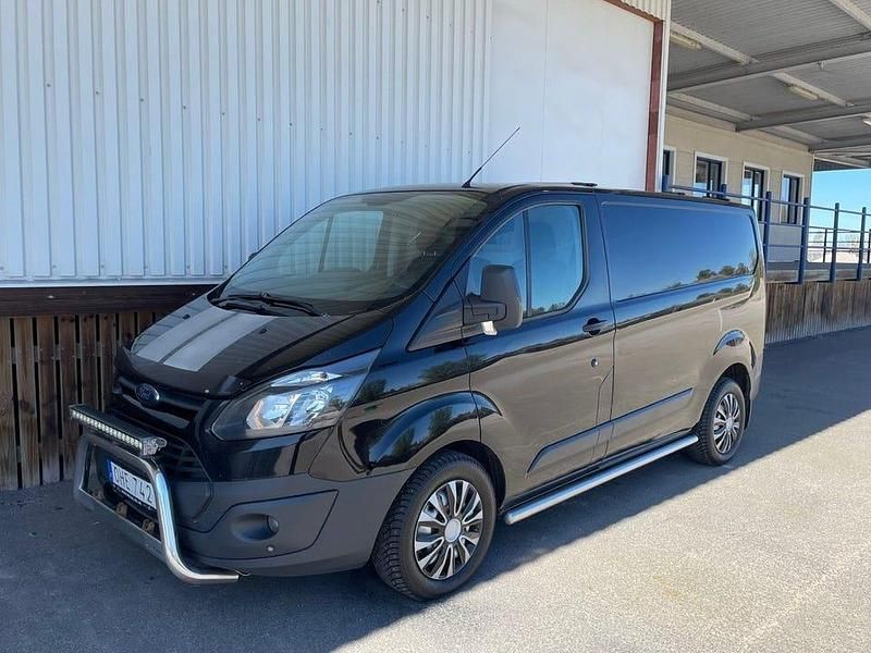 Svart Begagnad 2017 Ford Transit Custom Van | 99 900 kr (Bra pris) - Bild 1/4