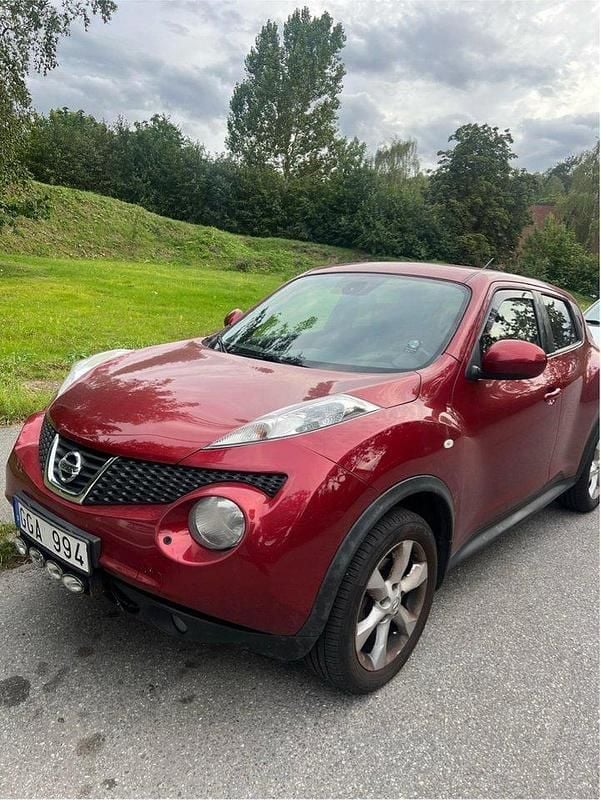 Röd Begagnad 2011 Nissan Juke SUV | 94 900 kr (Marknadspris) - Bild 1/4