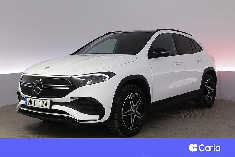 Vit Begagnad 2023 Mercedes EQA300 AMG SUV | 457 900 kr (Lite dyr) - Bild 1/4