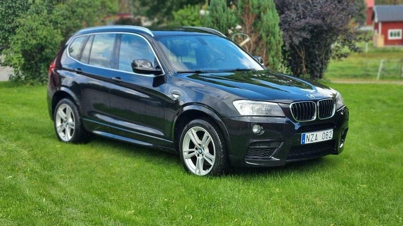 Svart Begagnad 2013 BMW X3 M Sport SUV | 145 000 kr (Marknadspris) - Bild 1/4