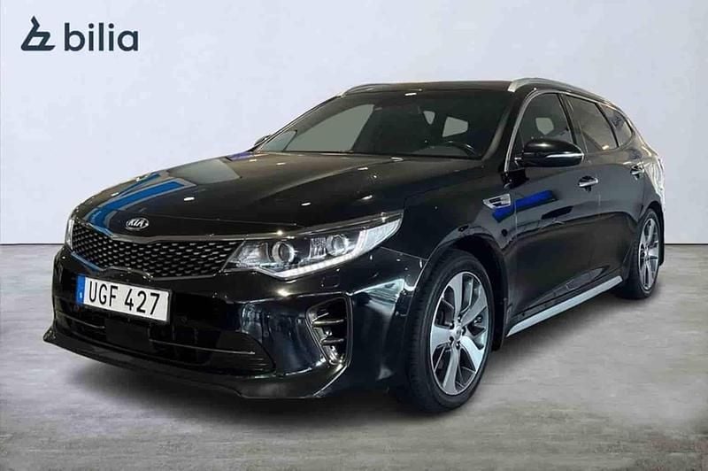 Svart Begagnad 2018 Kia Optima Sport Kombi | 179 000 kr - Bild 1/1