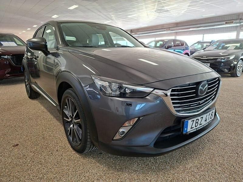 Begagnad Mazda CX-3 Optimum 120 HK (88 kW) 2018 Grå SUV