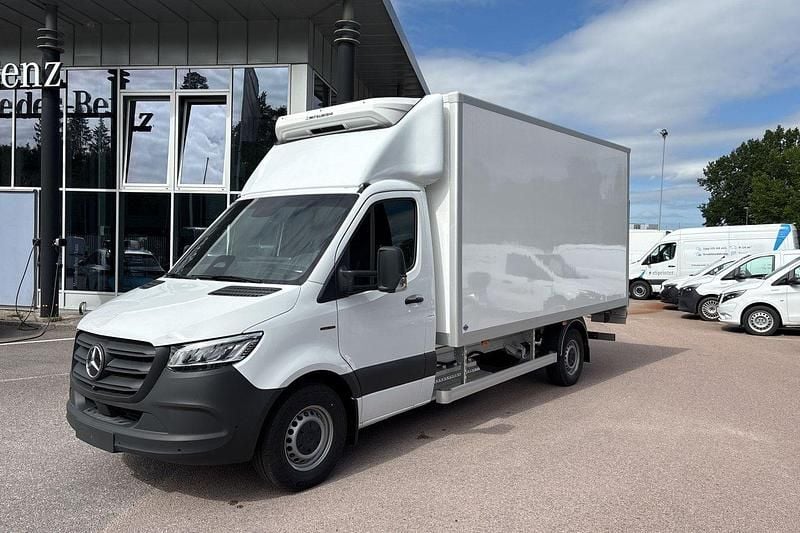 Vit Ny 2025 Mercedes E-Sprinter Van | 1 687 500 kr - Bild 1/4