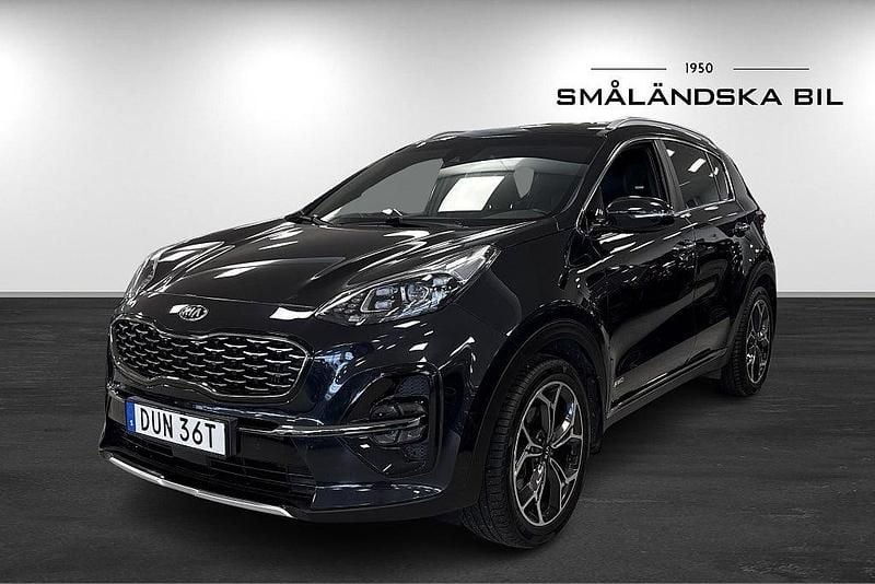 Svart Begagnad 2019 Kia Sportage GT-Line SUV | 244 900 kr (Marknadspris) - Bild 1/4