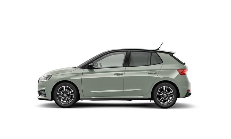 Ny Skoda Fabia 2026 Grön