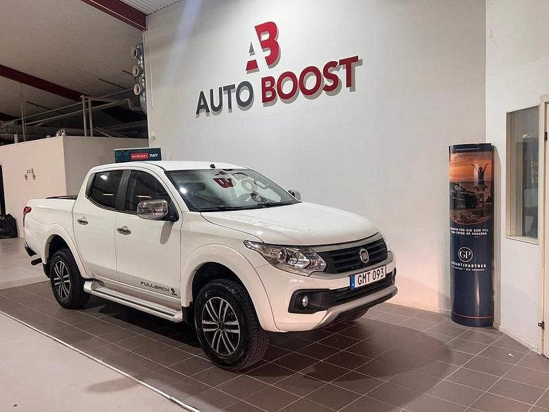 Vit Begagnad 2018 Fiat Fullback Pickup | 209 900 kr (Marknadspris) - Bild 1/4