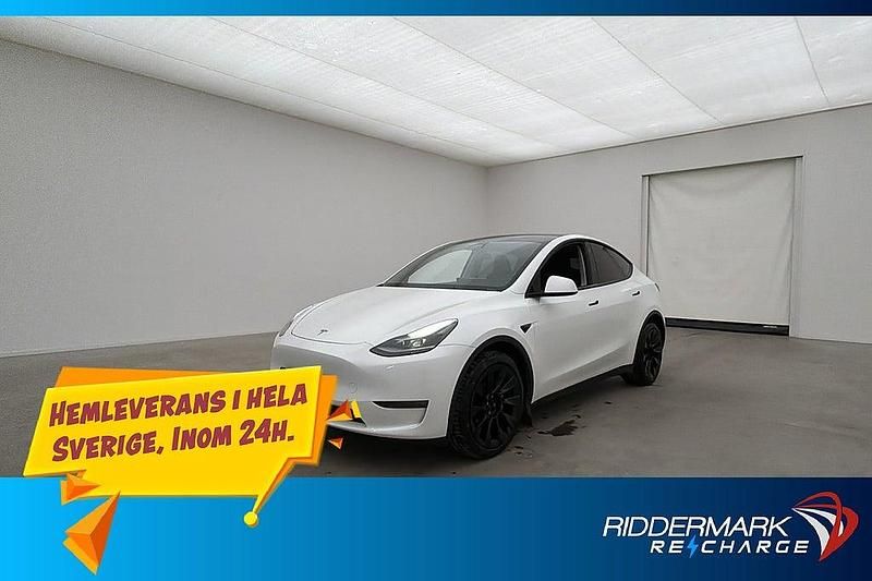 Begagnad Tesla Model Y Long Range AWD 378 kW (514 HK) 2023 Vit SUV