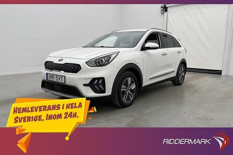 Vit Begagnad 2020 Kia Niro Advance SUV | 198 900 kr (Marknadspris) - Bild 1/3