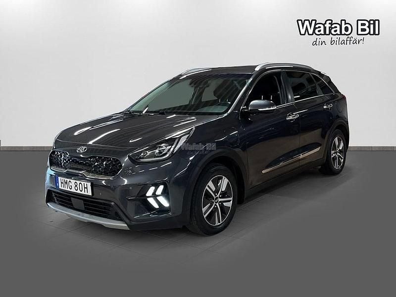 Grå Begagnad 2019 Kia Niro Advance SUV | 189 900 kr (Lite dyr) - Bild 1/4