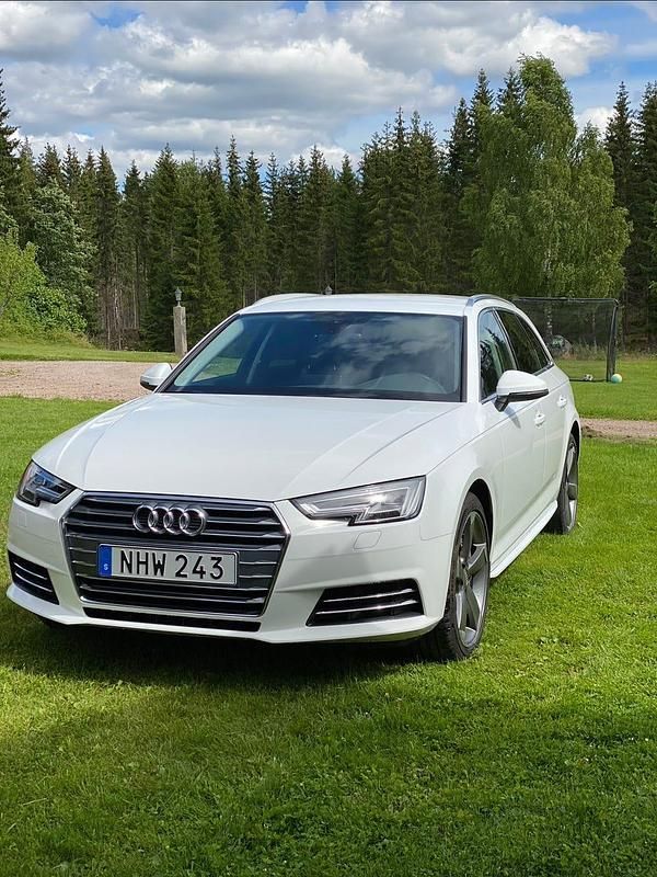 Begagnad Audi A4 190 HK (139 kW) 2016 Vit Kombi