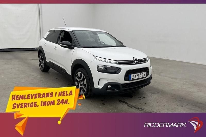 Vit Begagnad 2020 Citroën C4 Cactus PureTech Halvkombi | 154 800 kr (Marknadspris) - Bild 1/3