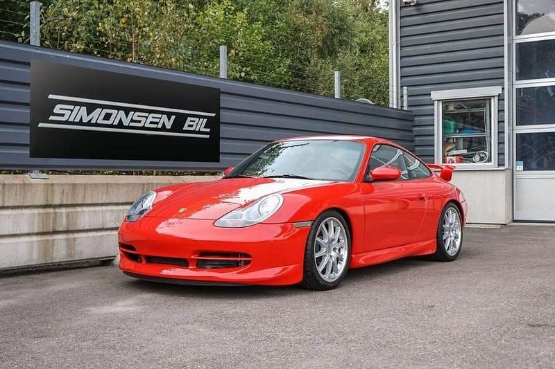 Röd Begagnad 2000 Porsche 911 GT3 Sportkupé | 1 295 000 kr - Bild 1/4