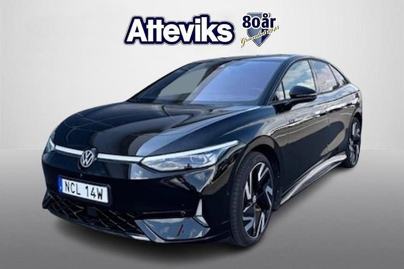 Svart Begagnad 2024 VW ID.7 GTX Sedan | 594 899 kr - Bild 1/4