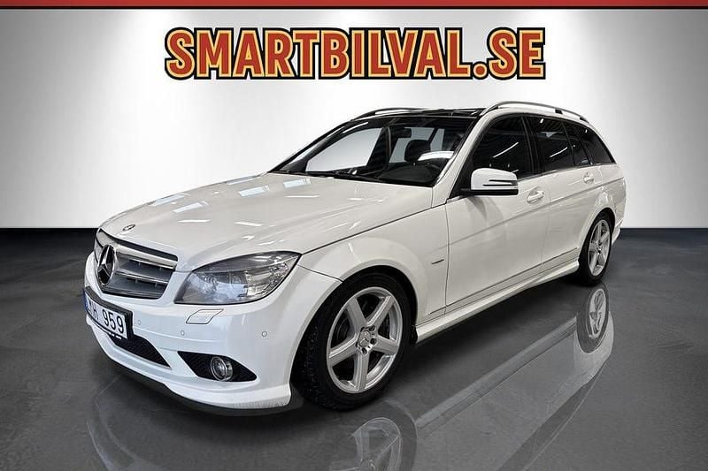 Begagnad Mercedes C320 AMG 224 HK (164 kW) 2009 Vit Kombi