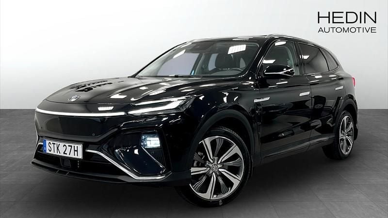 Svart (black) Begagnad 2022 MG Marvel R Performance SUV | 299 900 kr (Superpris) - Bild 1/4
