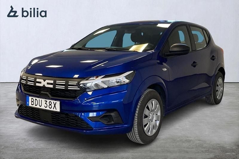 Begagnad Dacia Sandero Essentiel 91 HK (66 kW) 2022 Blå Halvkombi