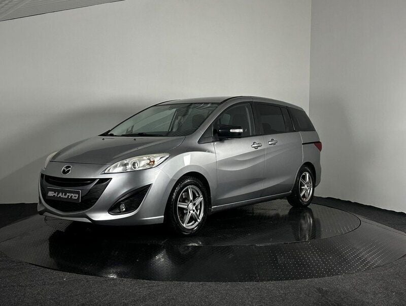 Grå Begagnad 2012 Mazda 5 Minibuss | 69 900 kr (Lite dyr) - Bild 1/4