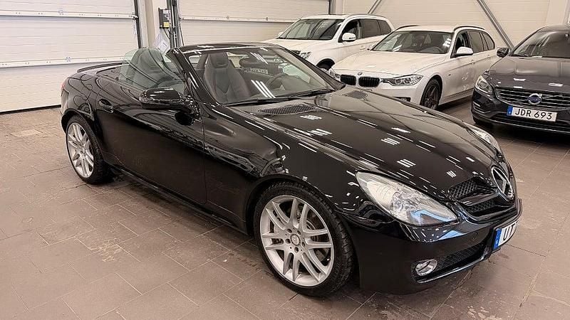 Svartmetallic Begagnad 2008 Mercedes SLK200 Cab | 119 000 kr (Bra pris) - Bild 1/4