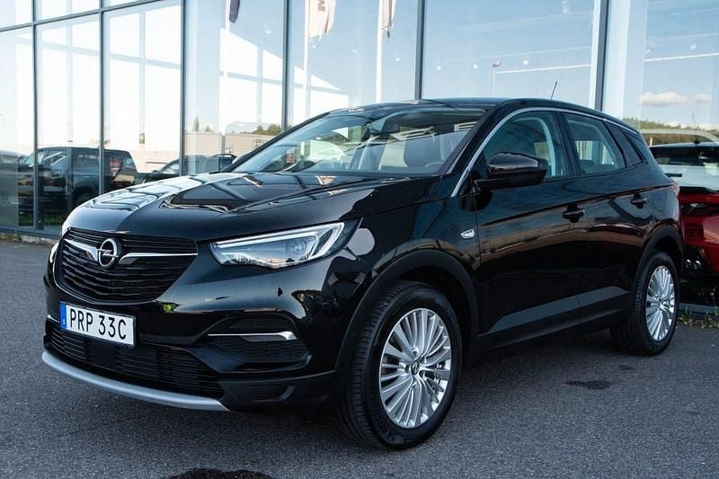 Svart Begagnad 2019 Opel Grandland X Dynamic SUV | 159 000 kr (Marknadspris) - Bild 1/4